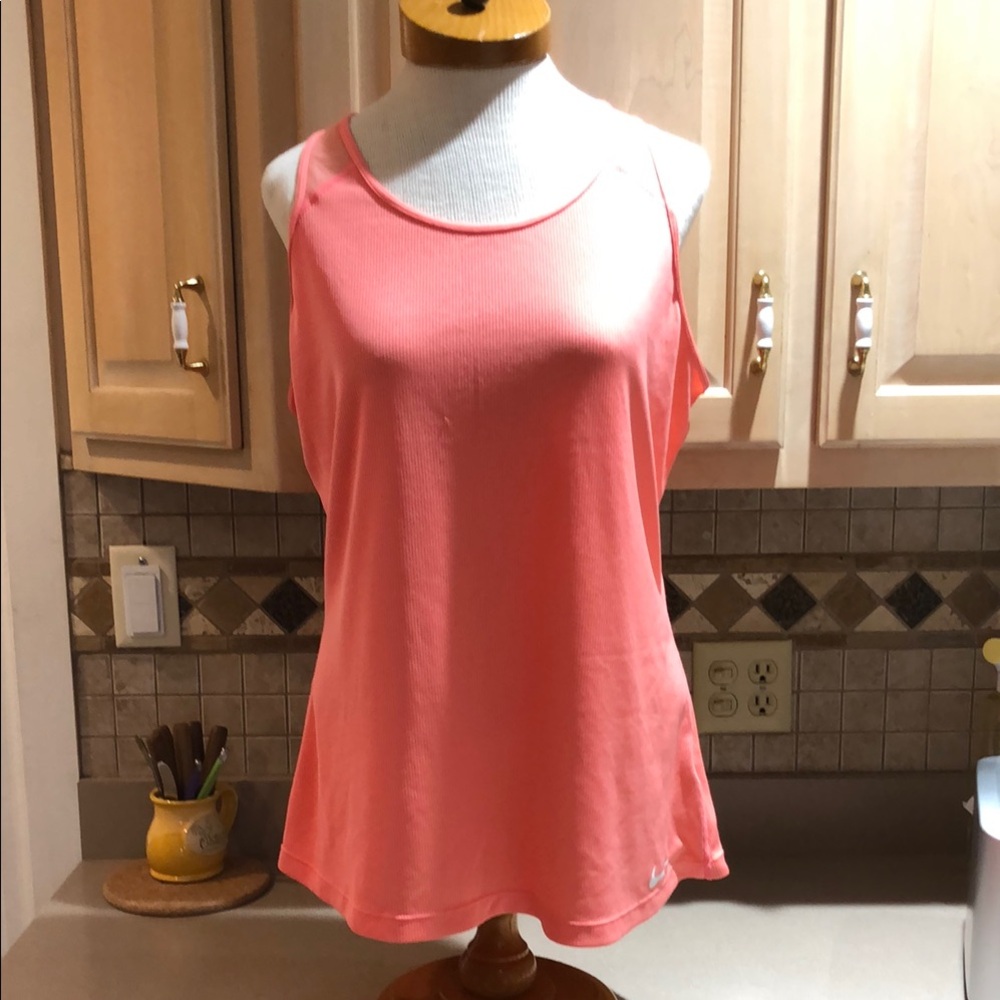 Nike Orange Exercise Tank Top Sz. XL